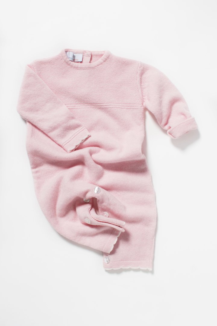 Tutina links in misto cashmere e lana per neonata | vendita online |  Maglificio di Verona