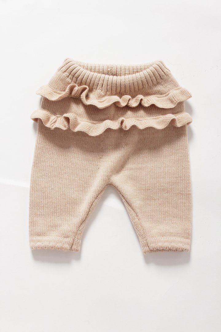Pantalone lana voulant