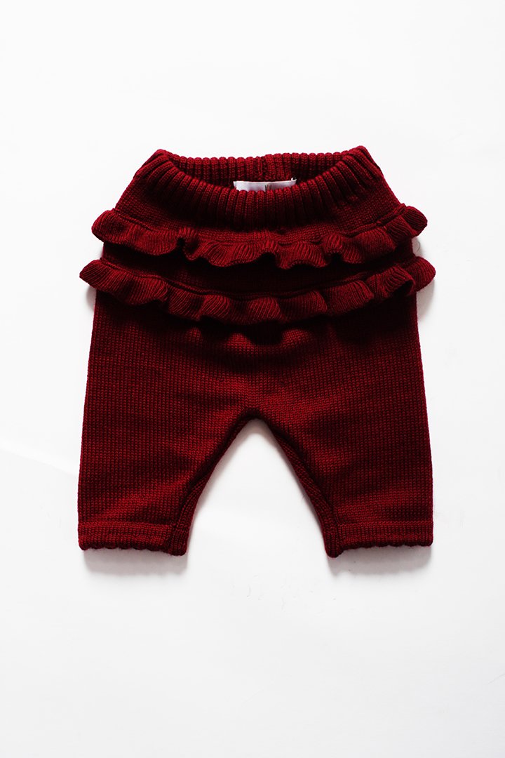 Pantalone lana voulant